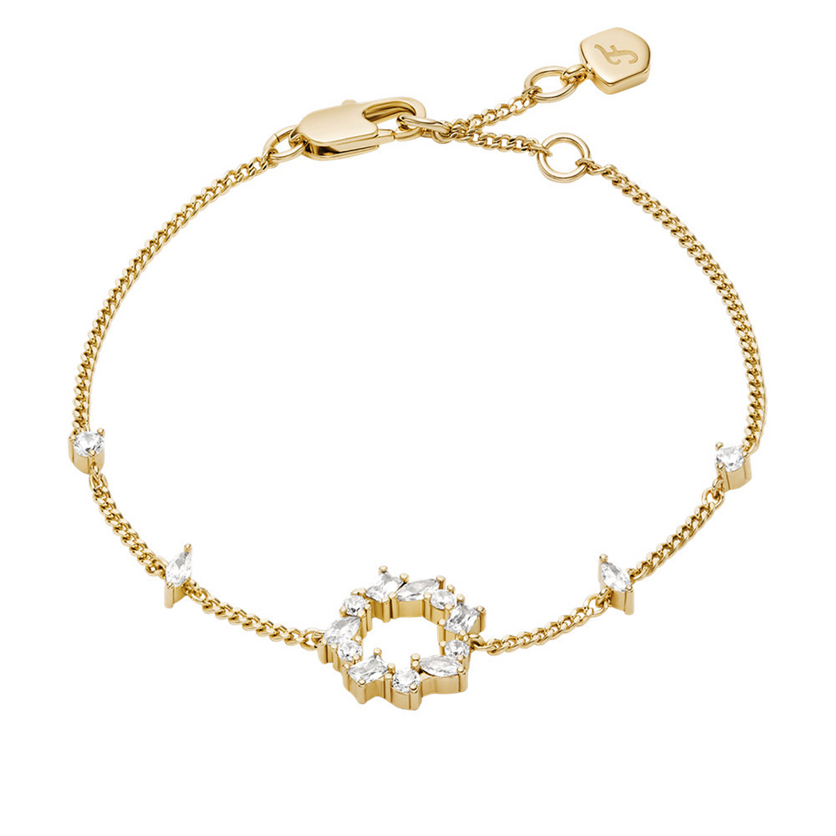 Fossil Ellis Brass Women's Bracelet JA7296710