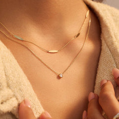 Beloro Jewels Monte Napoleone Lucilla 9 carat gold Necklace BO340010