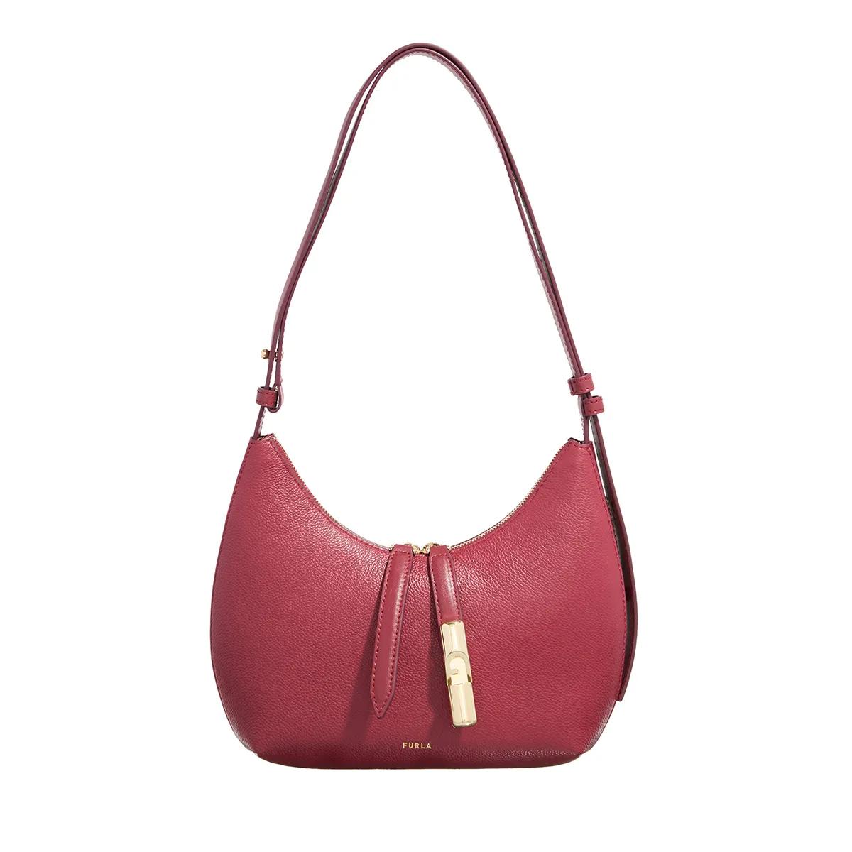 Furla Goccia Red Leather Hobo bag 2001-A0520832