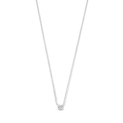 Isabel Bernard Saint Germain Garance 14 Karaat Witgouden Ketting IB340140 (Lengte: 42.00 cm)