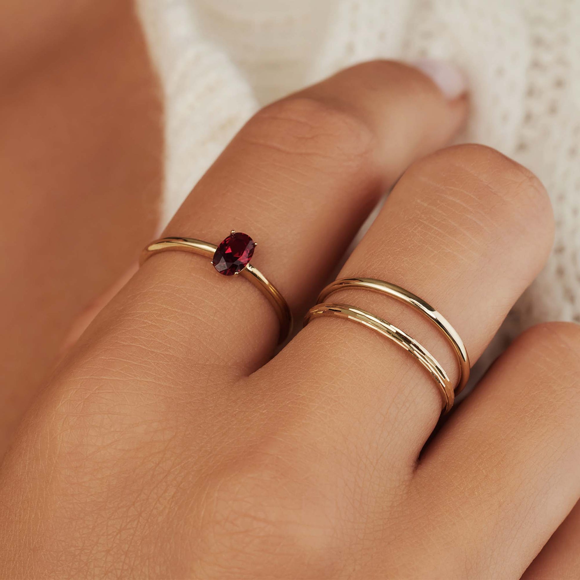 Isabel Bernard Rivoli Laura 14 Carat Gold Ring IB330065-60