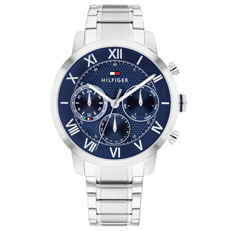 Tommy Hilfiger Zilverkleurig Herenhorloge TH1710728-zoom-