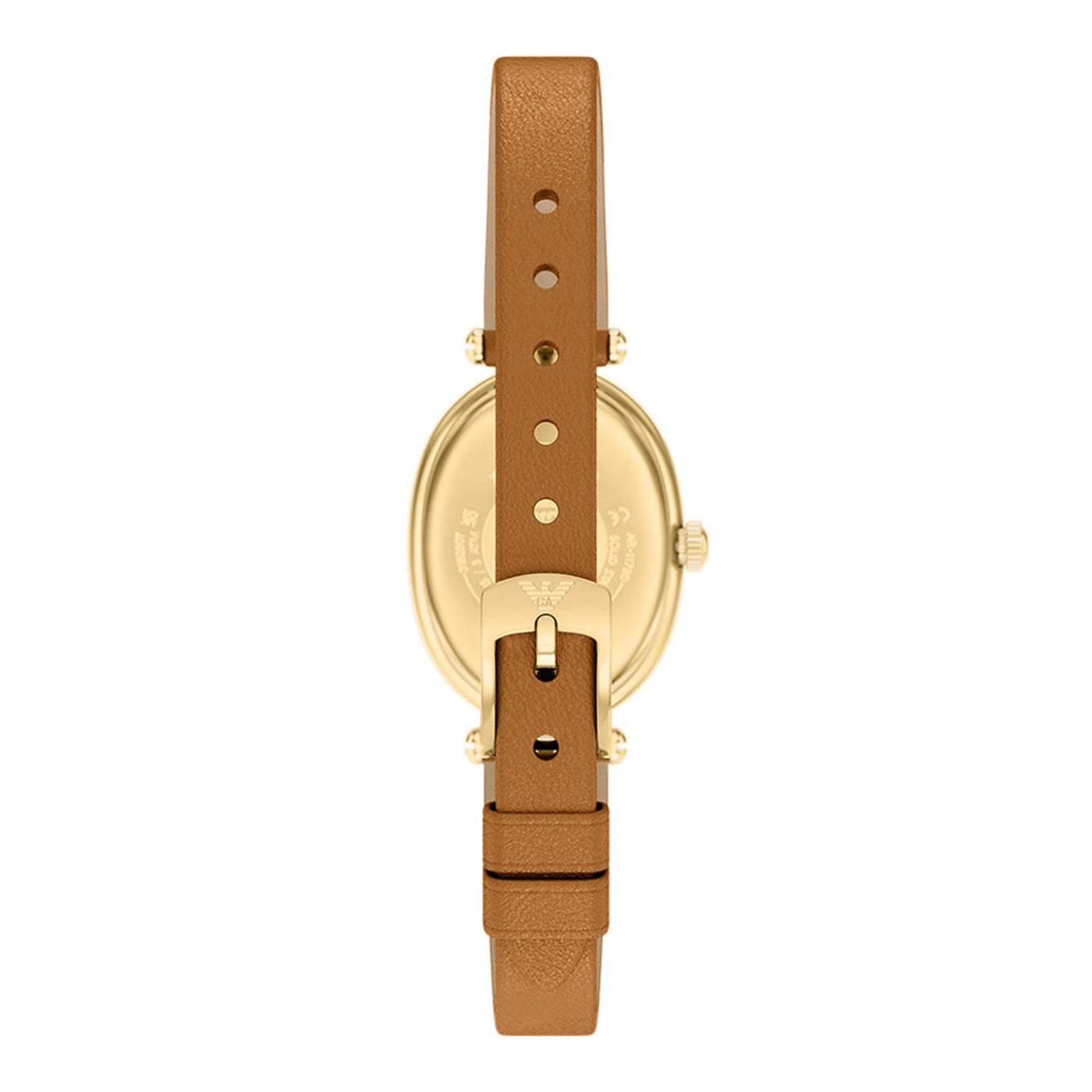 Emporio Armani Oval White Dial Watch AR11780