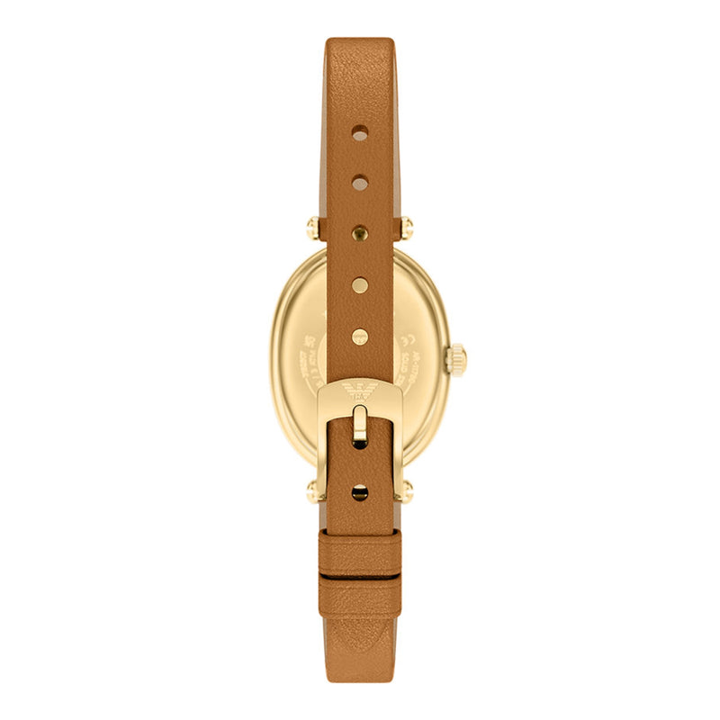Emporio Armani Oval White Dial Watch AR11780-zoom-