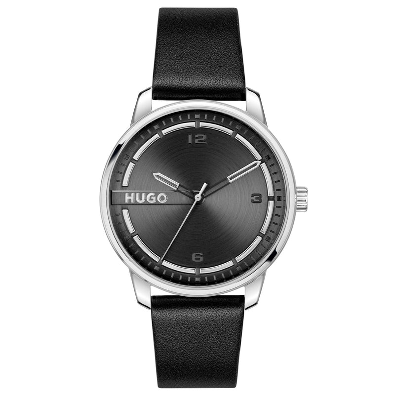 Hugo Boss HUGO #STAMP Zwart Heren Horloge 2002-HU1530362-zoom-