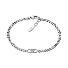 Emporio Armani Silver Stainless Steel Bracelet EGS3247040