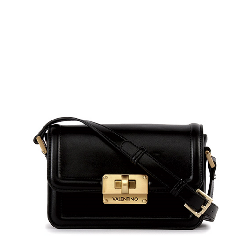 Valentino Bags Floren Black Crossbody Bag VBS9A910NERO-zoom-