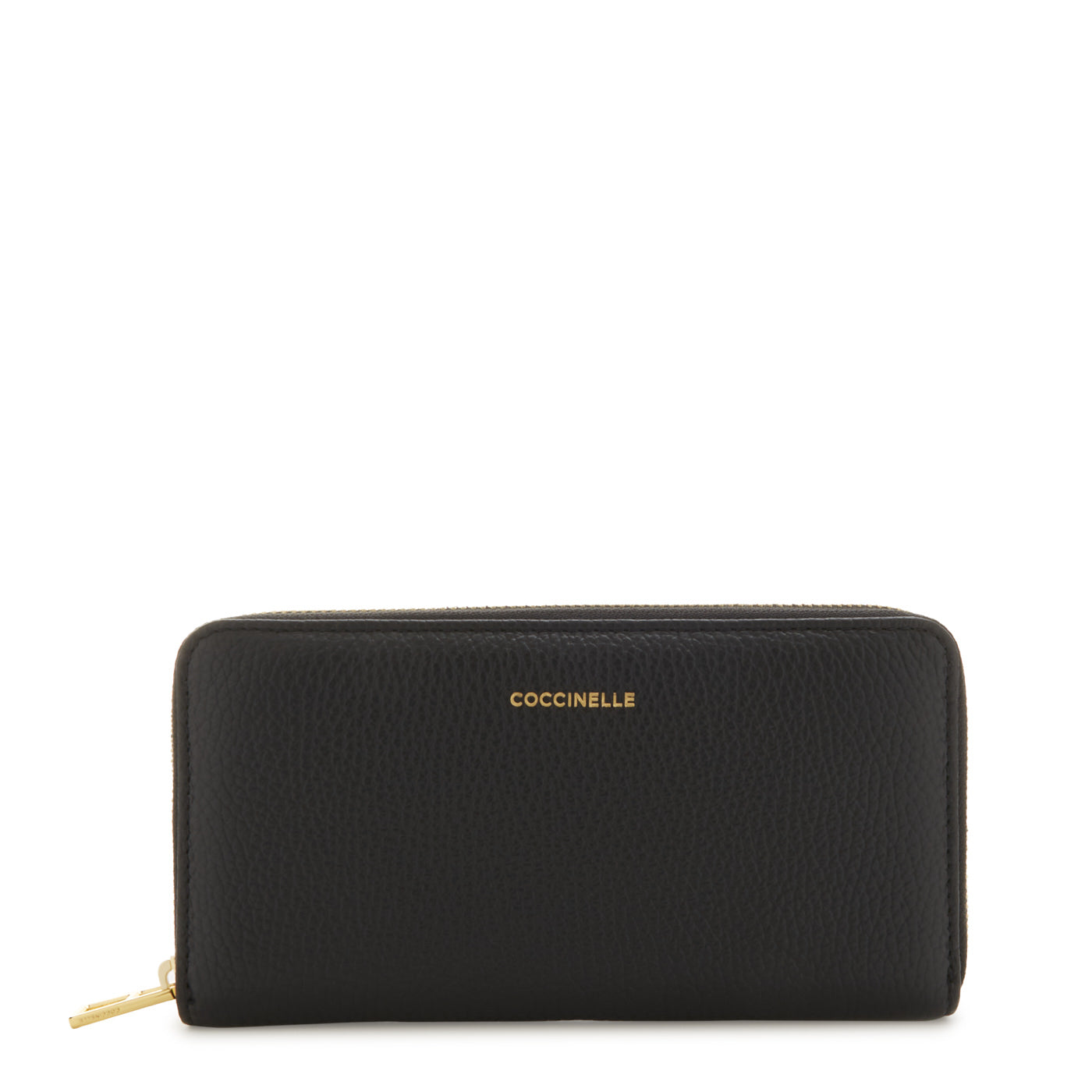 Coccinelle Magie Black Leather Zip Wallet E2MQF110401001