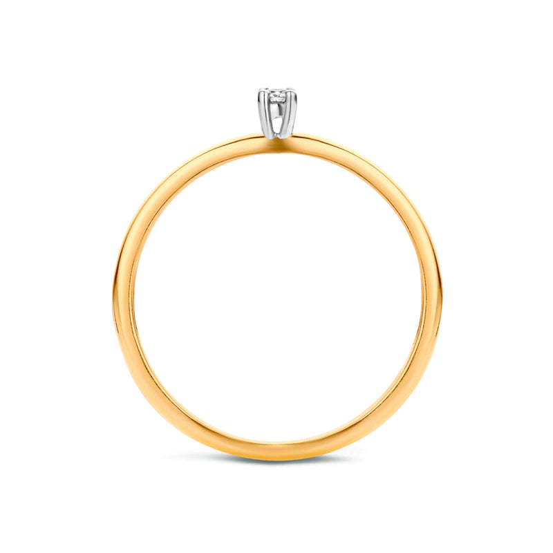 Blush Diamonds 14k Gold Ring with Diamond 1600BDI/50-zoom-