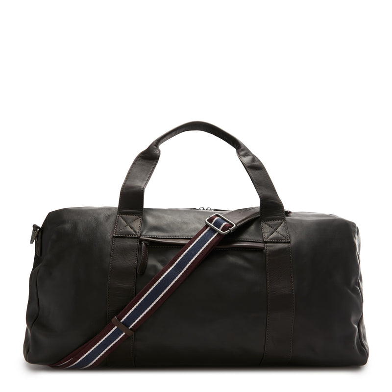 The Chesterfield Brand Hudson Bruine Leren Weekendtas C20.004501-zoom-
