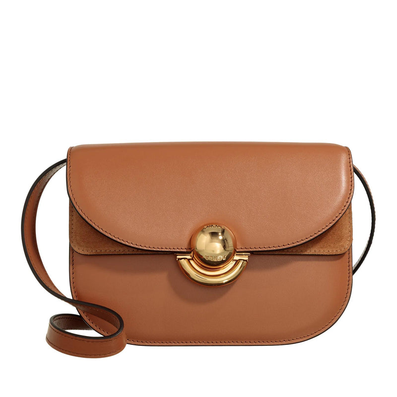 Furla Sfera Brown Leather Crossbody bag 2001-A0630175-zoom-