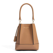 Isabel Bernard Femme Forte Minette Camel Kalfsleren Handtas IB21114-334