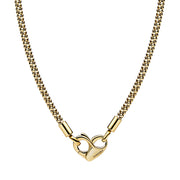 Pandora Moments Necklace 362451C00-45with14 Carat Gold Plating
