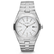 Olympic Legacy Zilver en Wit Herenhorloge OL75HSS004