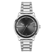 Hugo Boss HUGO #STAMP Zwart Heren Horloge 2002-HU1530364