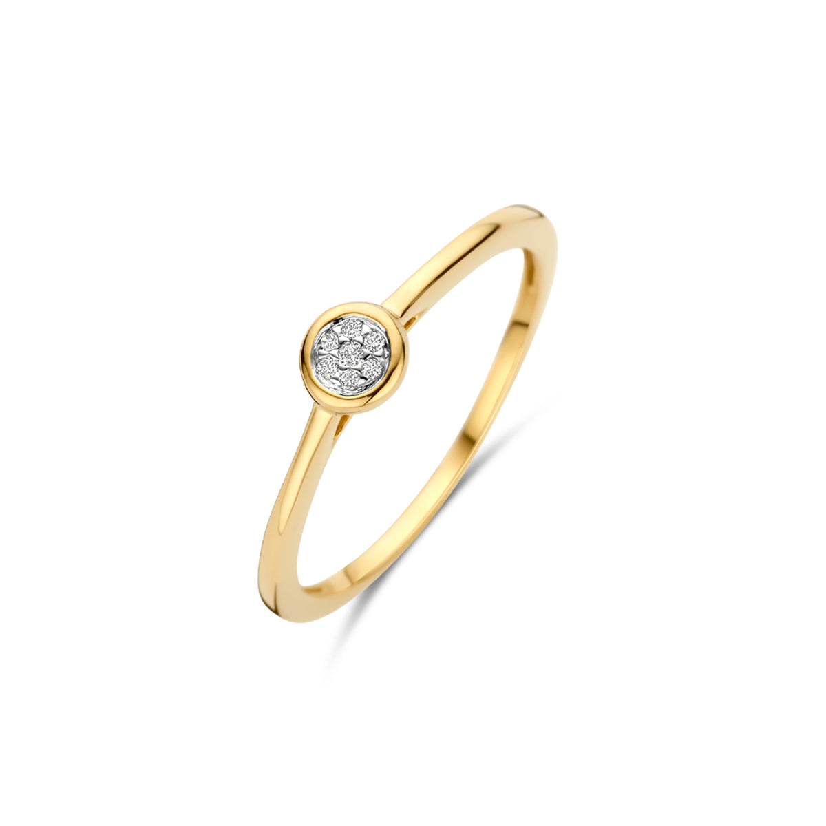 Blush Natural Diamonds 14 karat gold Ring 1679BDI/54