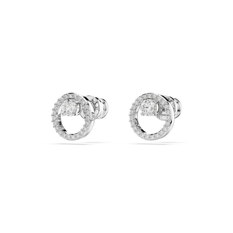 Swarovski Constella Silver Coloured Ear Studs 5692262-zoom-
