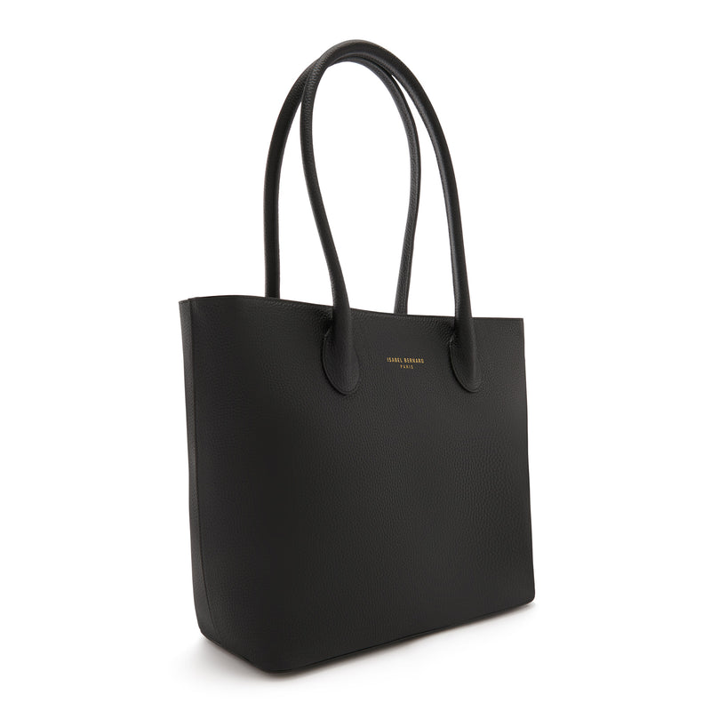 Isabel Bernard Honoré Lysanne Zwarte Kalfsleren Shopper IB25022-zoom-