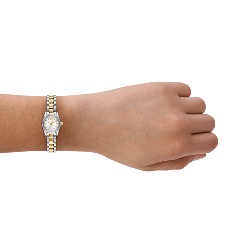Michael Kors Lexington Silver Micro Petite Women's Watch MK4903-zoom-