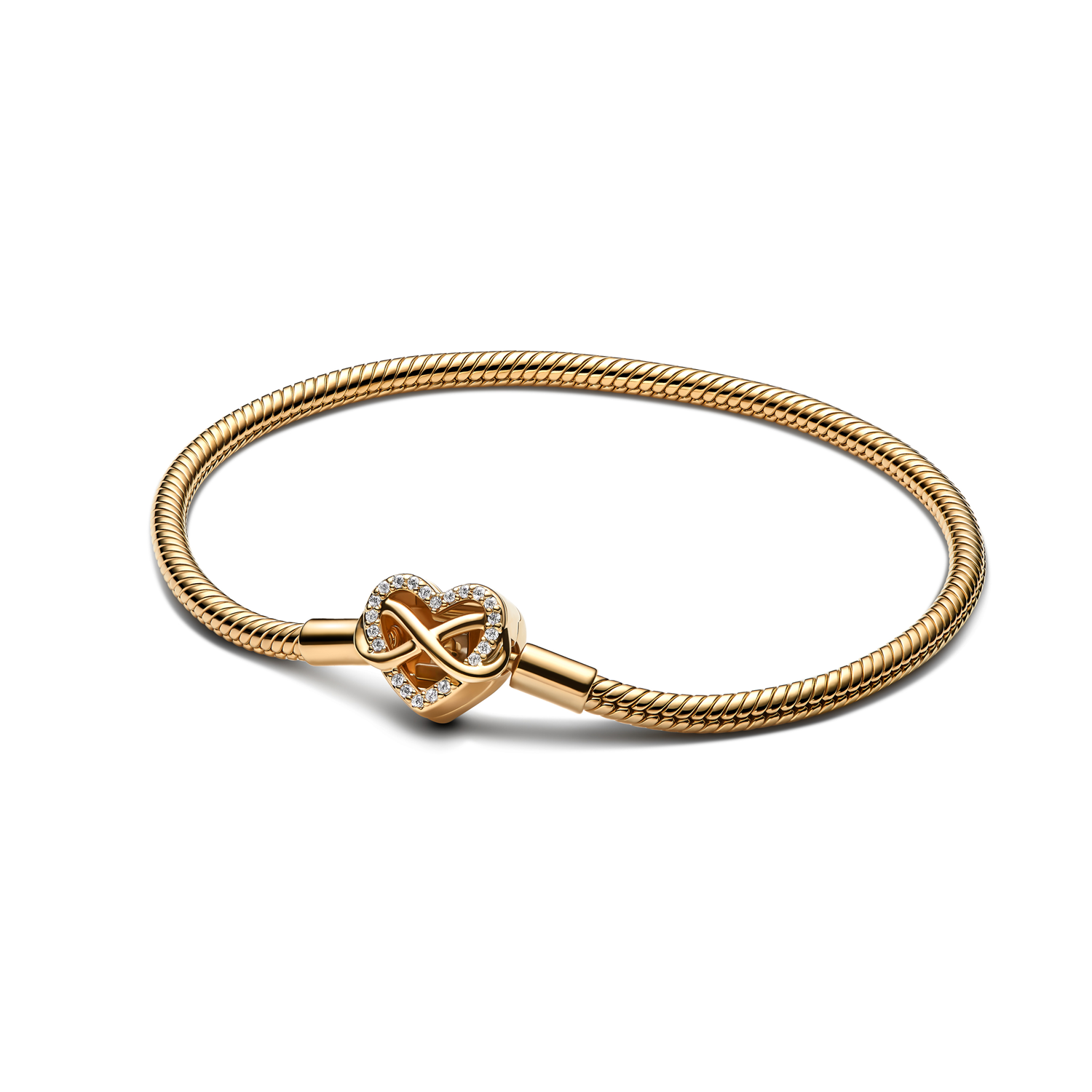 Pandora Moments Gold Plated Bracelet 563758C01-20