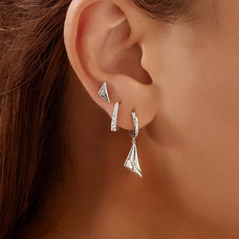 Ania Haie Sunshine Chaser 925 Sterling Silver Earrings 2002-AH-E059-19H-zoom-