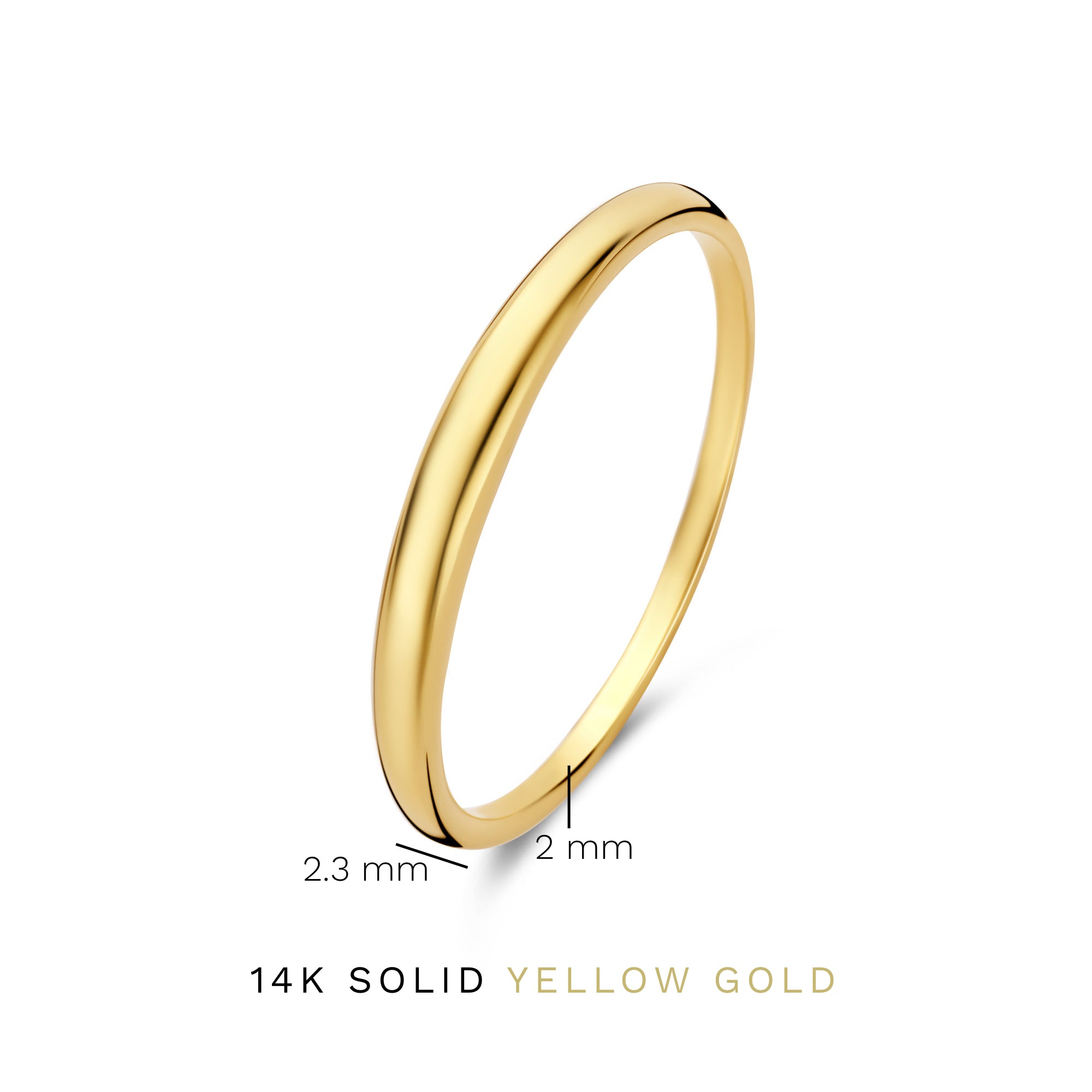Isabel Bernard Rivoli Maryn 14 Karaat Gouden Ring IB330099-48