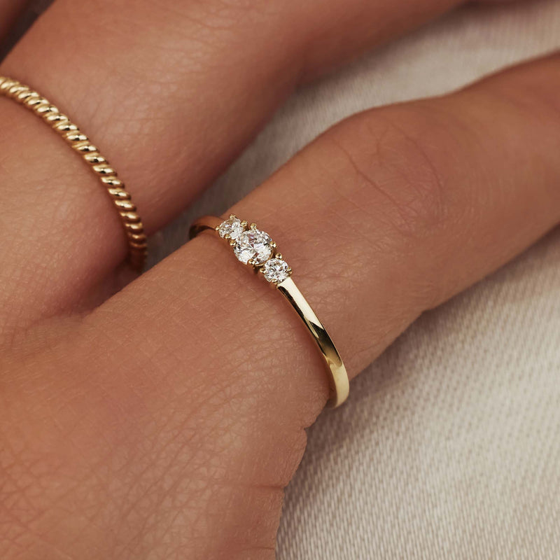 Isabel Bernard Rivoli Esmée 14 karaat gouden ring IB330050-50-zoom-