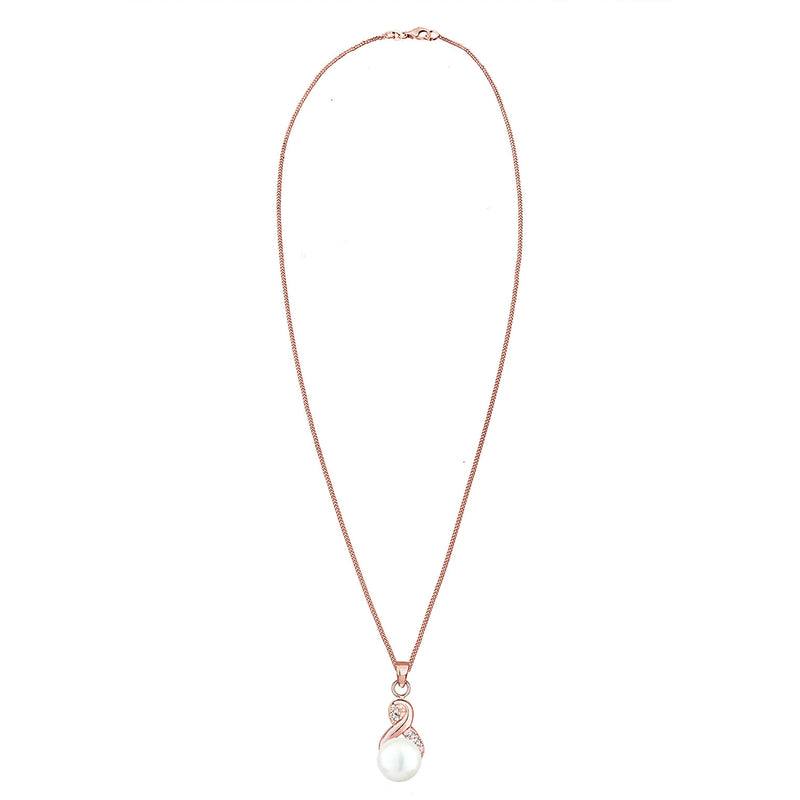 Elli 925 Sterling Silver Pearl Necklace with Pearl 2004-BF-0007988-001-zoom-