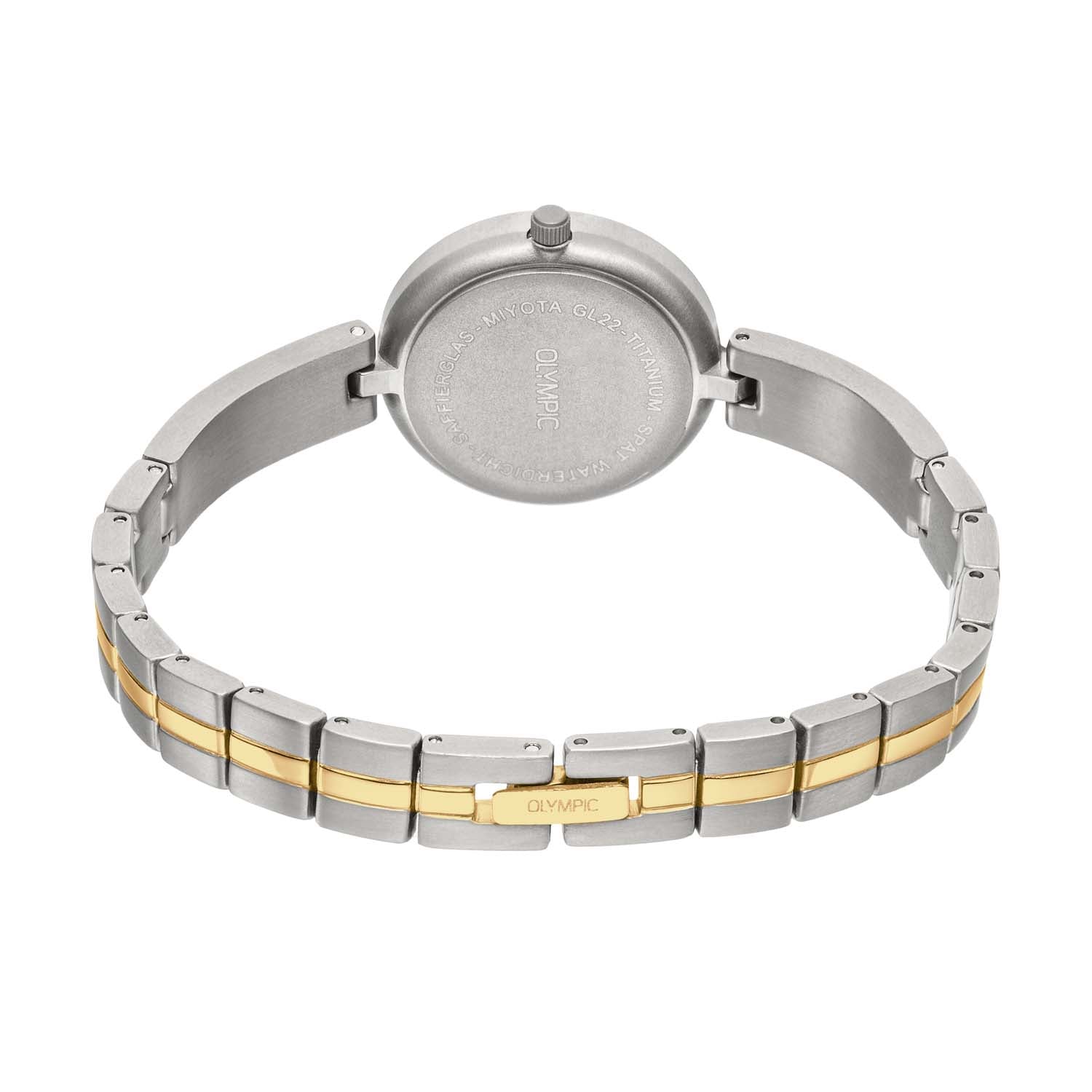 Olympic Titanium Grijs Dames Horloge 2002-OL1DTT004B