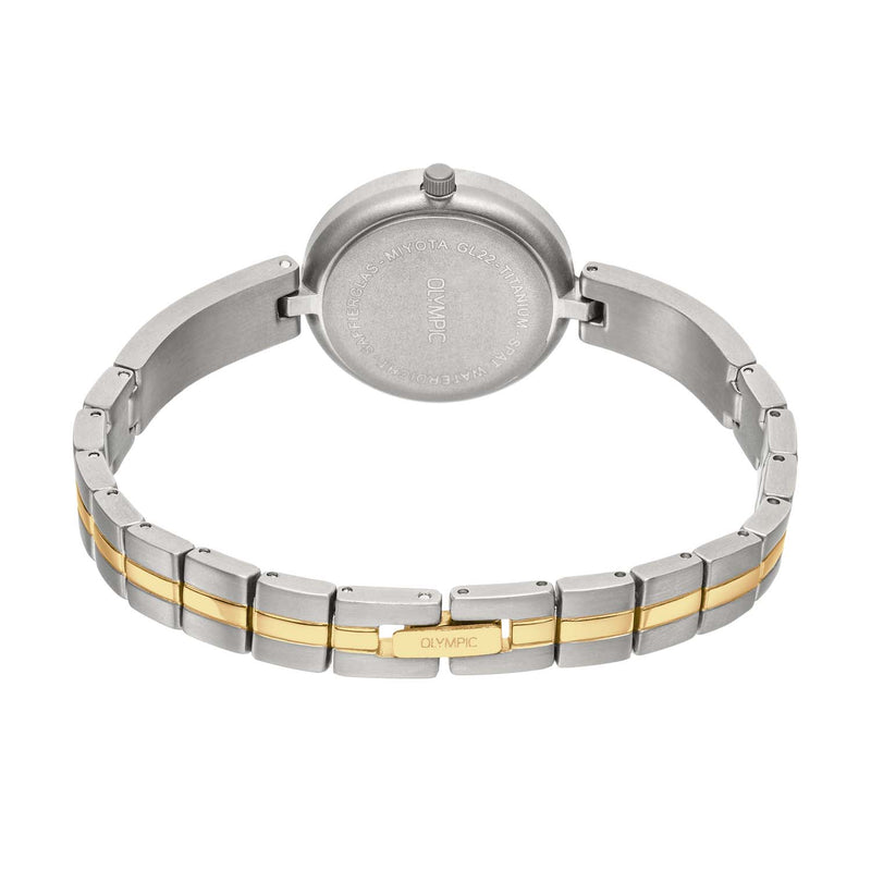 Olympic Titanium Grijs Dames Horloge 2002-OL1DTT004B-zoom-