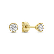 Parte Di Me Cento Luci Mila 925 sterling silver gold-plated Ear Studs PDM36098
