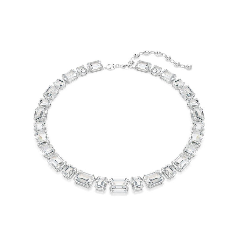 Swarovski Milnia Silver Coloured Necklace 5705757-zoom-
