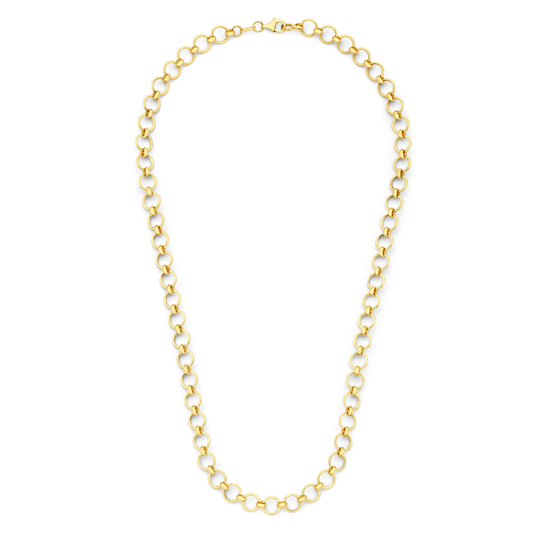 Isabel Bernard Belleville Axelle 14 Karaat Gouden Schakelketting IB340163-zoom-