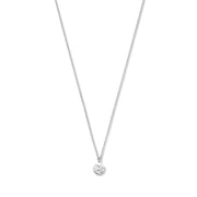 Violet Hamden Luna 925 Sterling Zilveren Ketting met Munt VH14008