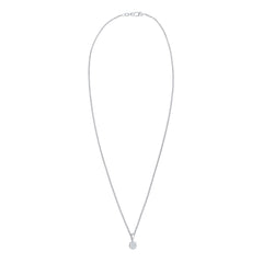 Elli 925 Sterling Silver Necklace with Diamond (0.12 ct) 2004-BF-0007597-001