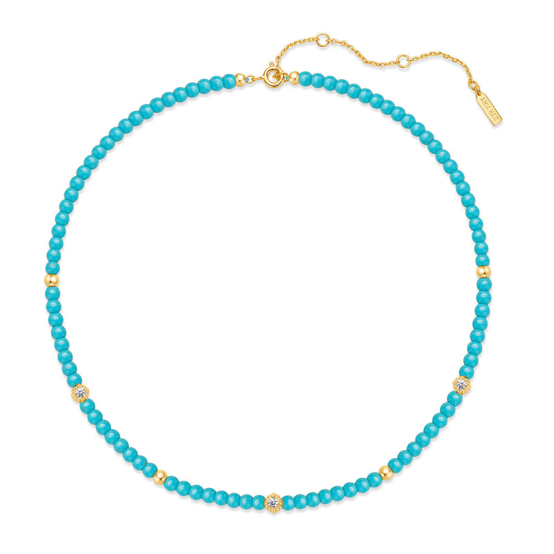Ania Haie Chill Voyager 925 Sterling Zilveren Ketting AH-N063-03G-zoom-