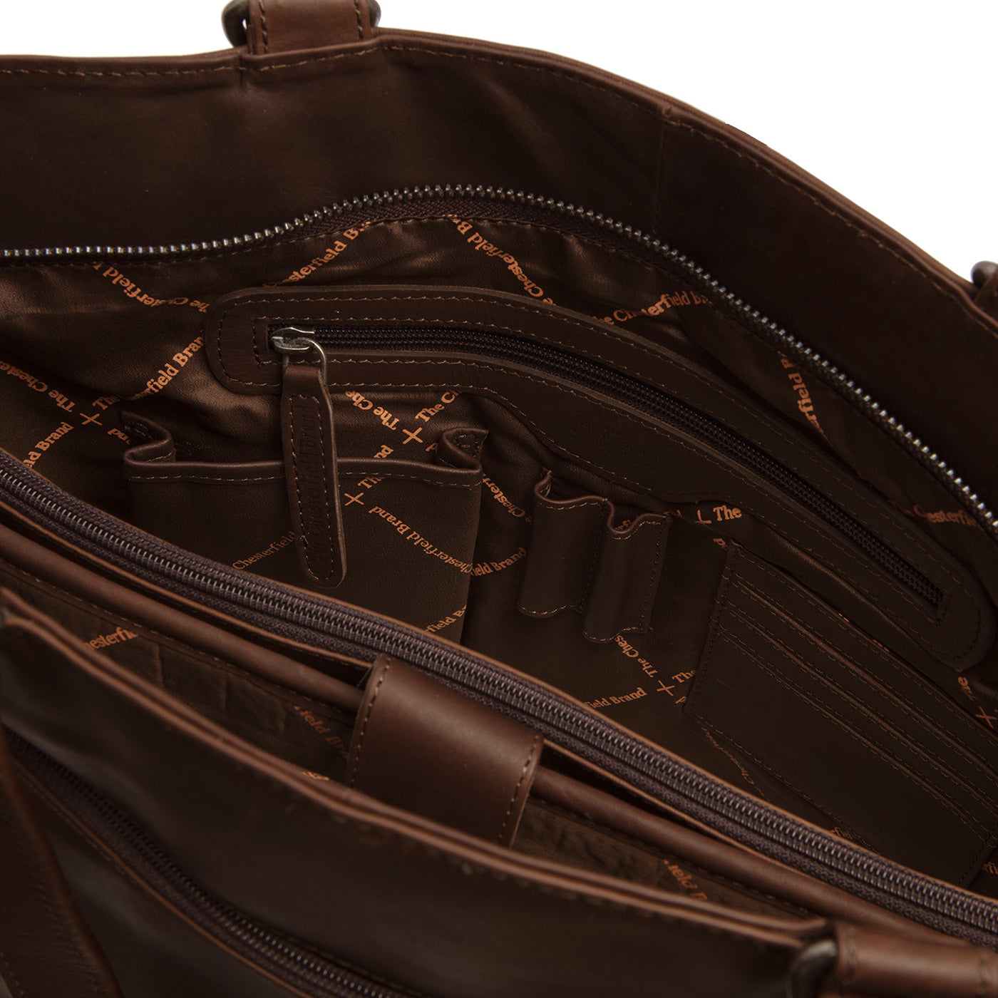 The Chesterfield Brand Berlin Brown Shopper C38.016001