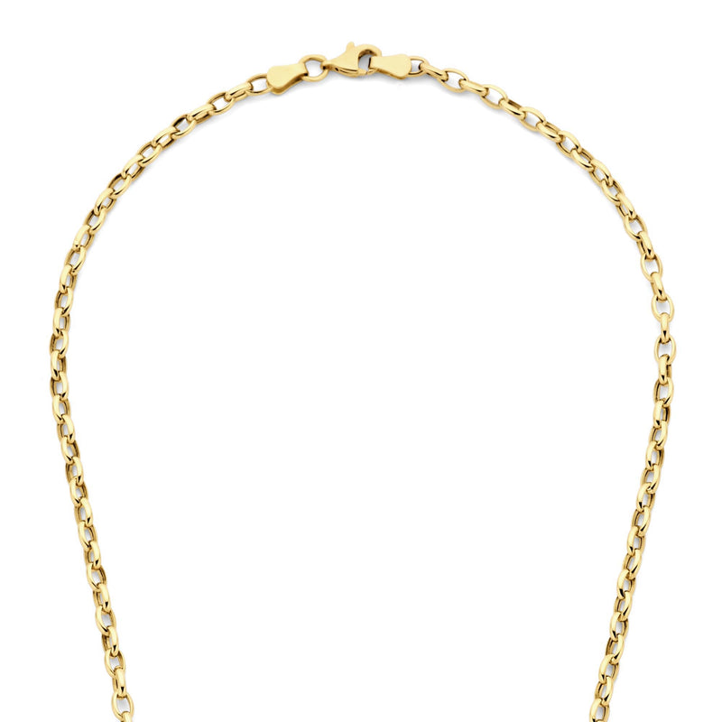 Isabel Bernard Aidee Camille 14 Karaat Gouden Schakelketting IB340159-zoom-