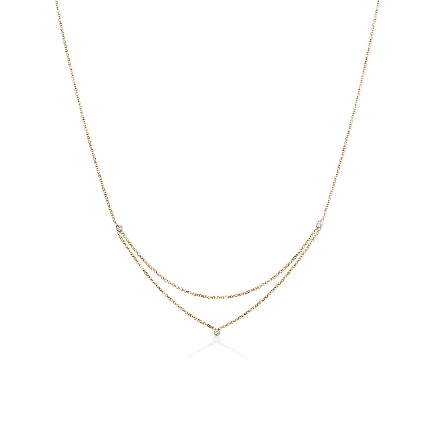 Elli 925 Sterling Silver Layered 2004-BF-0008053-001