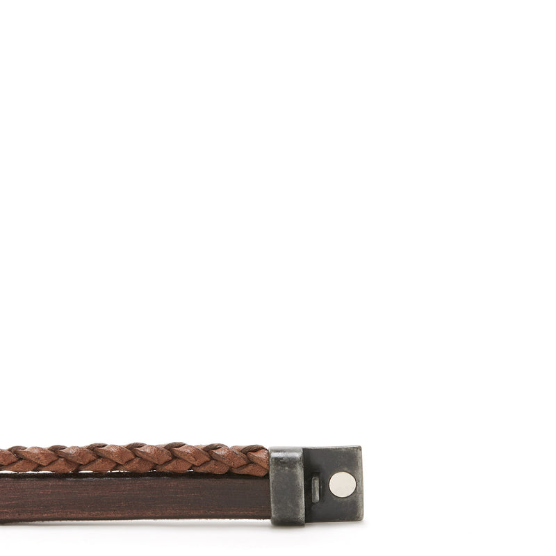 Josh Brown Bracelet 09264-bra-VB/BROWN/L-zoom-