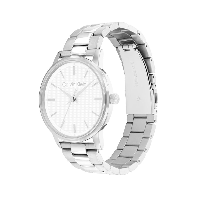 Calvin Klein Linked Wit Heren Horloge 2002-CK25200501-zoom-