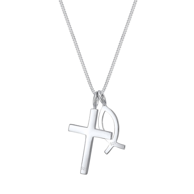 Elli 925 Sterling Silver Link Chain Necklace 2004-BF-0007705-002-zoom-