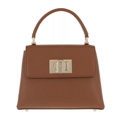 Furla 1927 Brown Leather Satchel 2001-A0163104