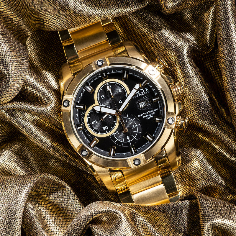 VNDX Young Rebel Big Boy Staal Heren Horloge 2003-MD33047-01-zoom-