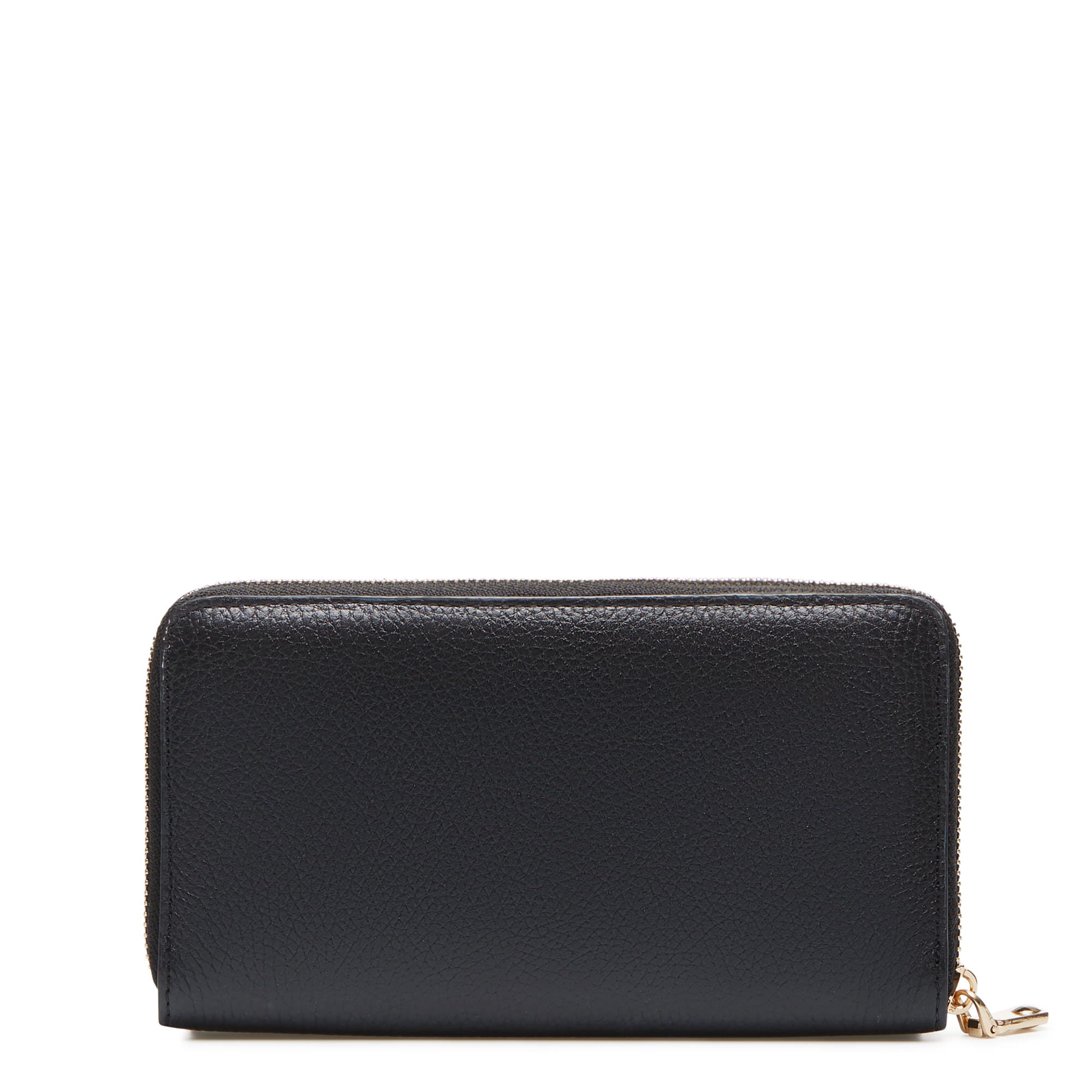 Isabel Bernard Honoré Léa Black Zip Wallet IB23001