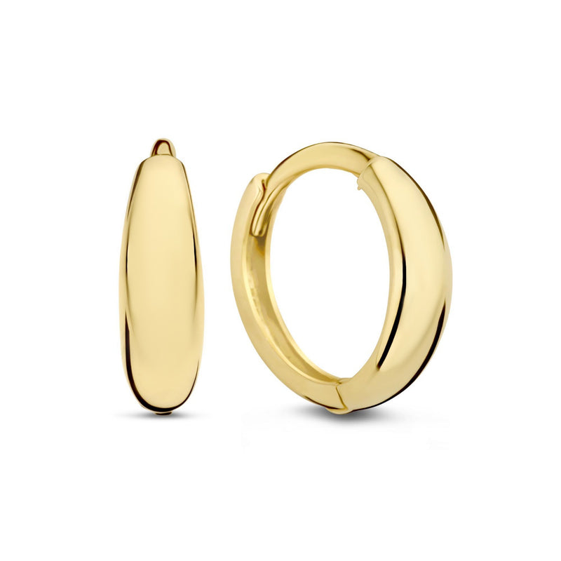 Isabel Bernard Cadeau d'Isabel 14 karaat gouden oorbellenset IB90176-zoom-