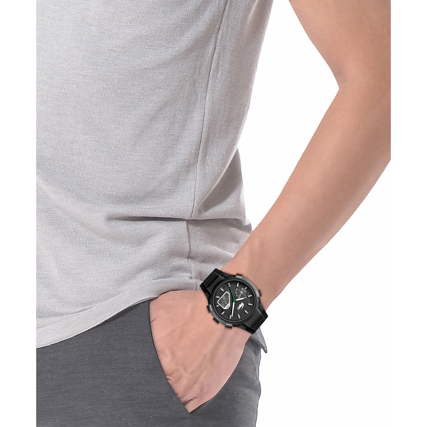 Lacoste LC33 Zwart Heren Horloge 2002-LC2011365