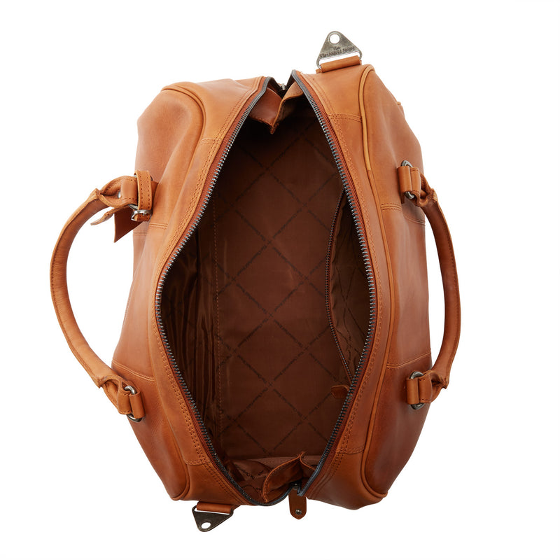 The Chesterfield Brand Liam Cognac Leather Travel bag C20.001331-zoom-