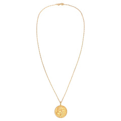 Elli 925 Sterling Silver Coin Necklace 2004-BF-0007804-001