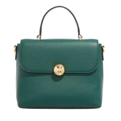 Furla Moonlight Green Leather Satchel 2001-A0629245